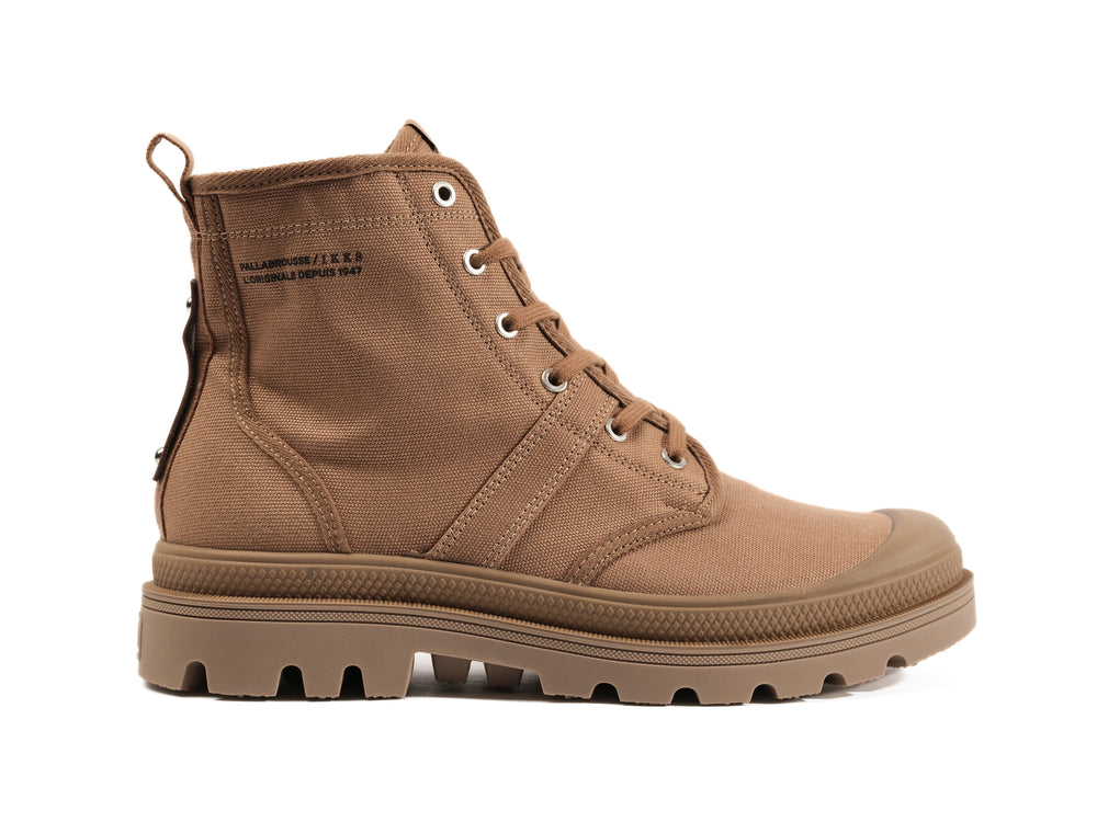 Botas Palladium PALLABROUSSE X IKKS Mujer Mahogany | Costa Rica-03951